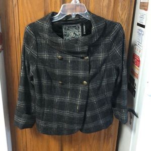Vintage guess double breasted shawl collar blazer